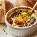 Baked Feta Eggs Recipe
