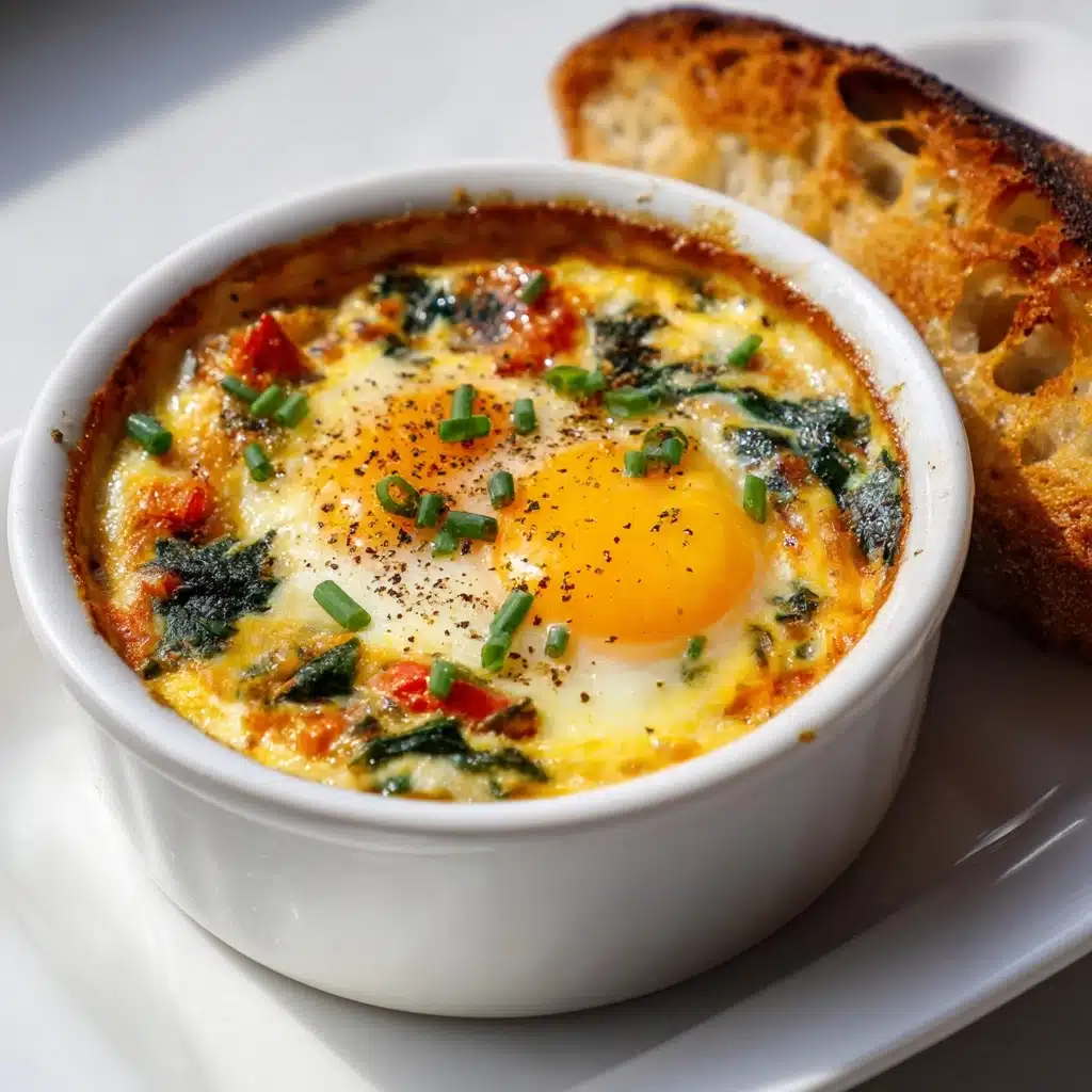 Baked Feta Eggs Recipe 5 Baked Feta Eggs Recipe - Recipe Image