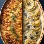 Cheesy Garlic Potatoes Gratin Recipe