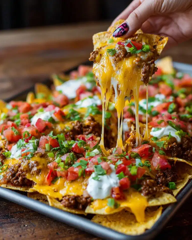 Epic Beef Nachos Supreme Recipe
