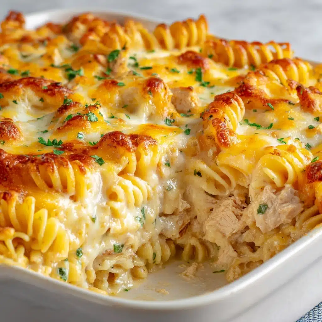 Cheesy Chicken Pasta Bake Recipe - Recipe Image