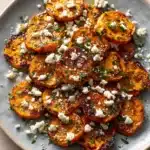 Delicious Honey Feta Sweet Potato Rounds Recipe