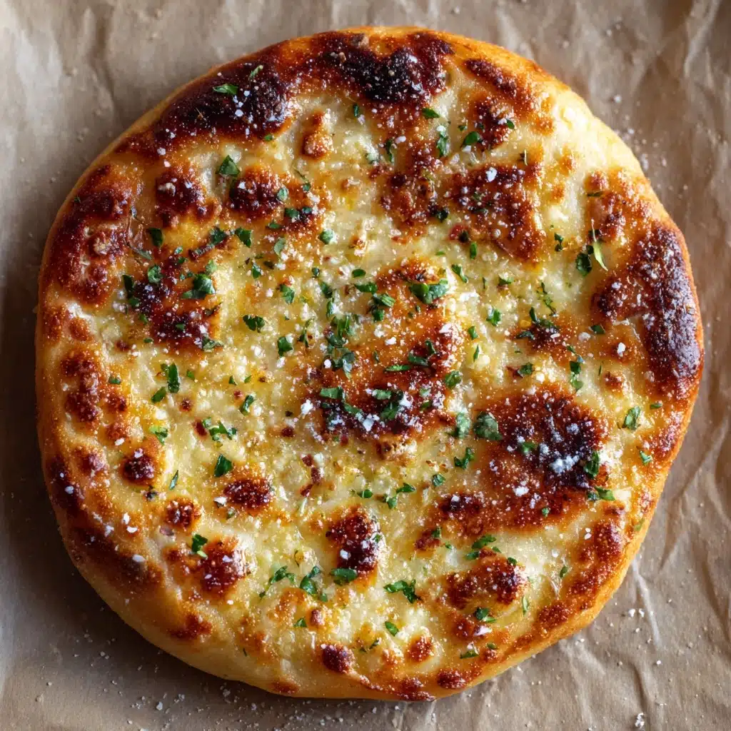 Garlic Parmesan Focaccia Bread : Savory & Easy Recipe - Recipe Image