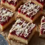 Raspberry Coconut Bars Recipe