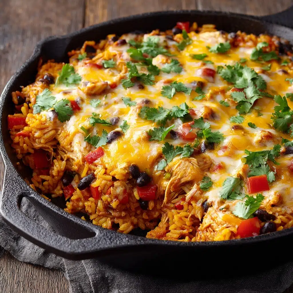 Mexican Chicken and Rice Bake Recipe - Recipe Image