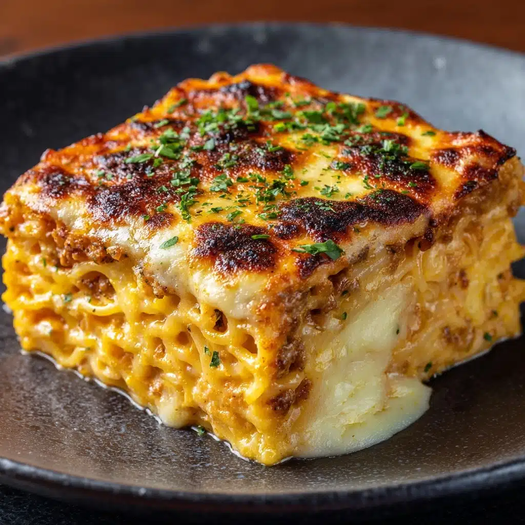 Baked Cream Cheese Spaghetti Casserole Recipe 5 Baked Cream Cheese Spaghetti Casserole Recipe - Recipe Image