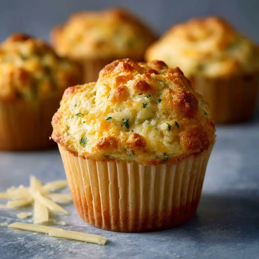 Savory Zucchini Muffins Recipe - Recipe Image