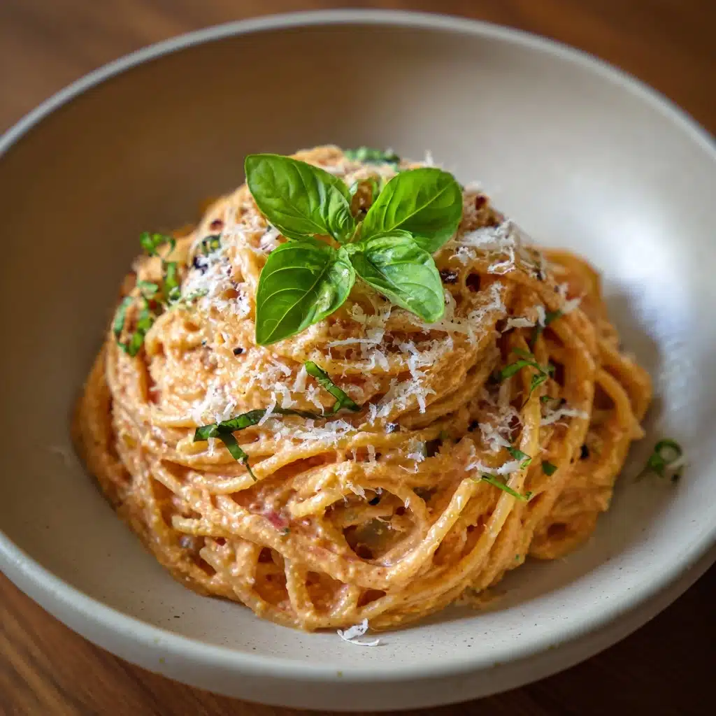 Roasted Tomato and Garlic Ricotta Pasta Recipe - Recipe Image