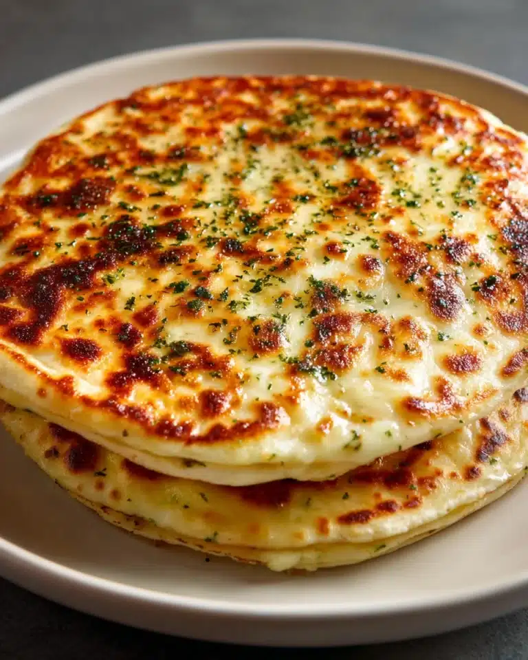 Air Fryer Tortilla Garlic Bread Recipe