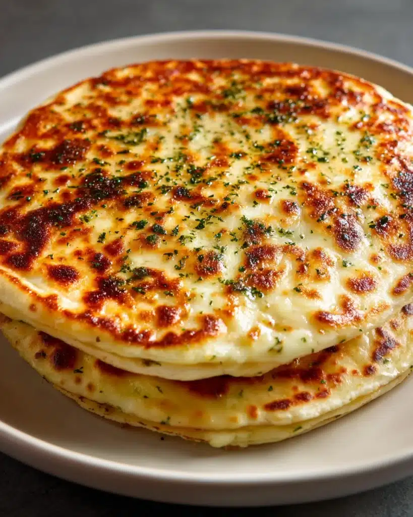 Air Fryer Tortilla Garlic Bread Recipe
