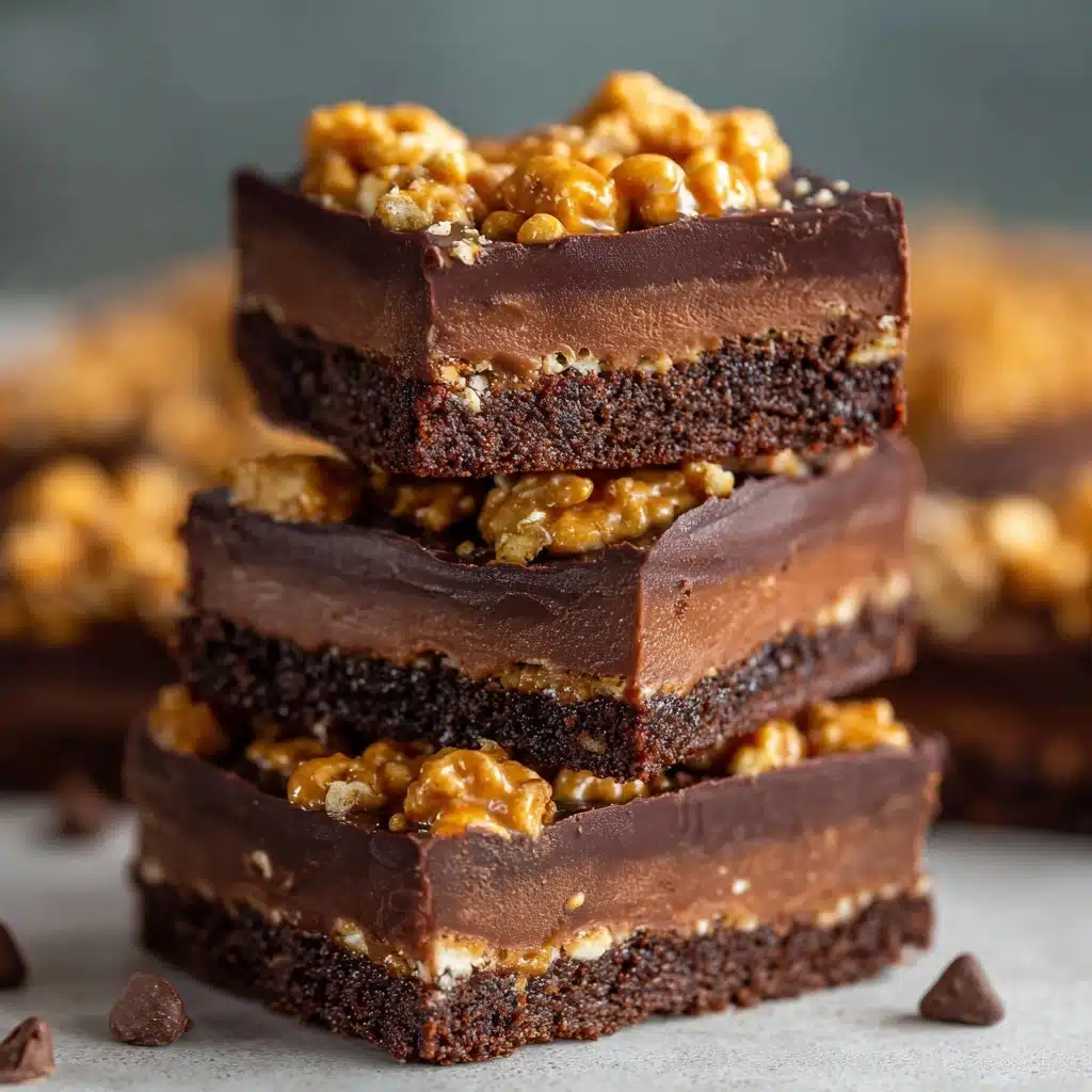 Peanut Butter Crunch Brownies Recipe - Recipe Image