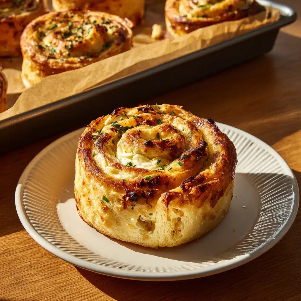 Buttery cheese Garlic Rolls Recipe - Recipe Image