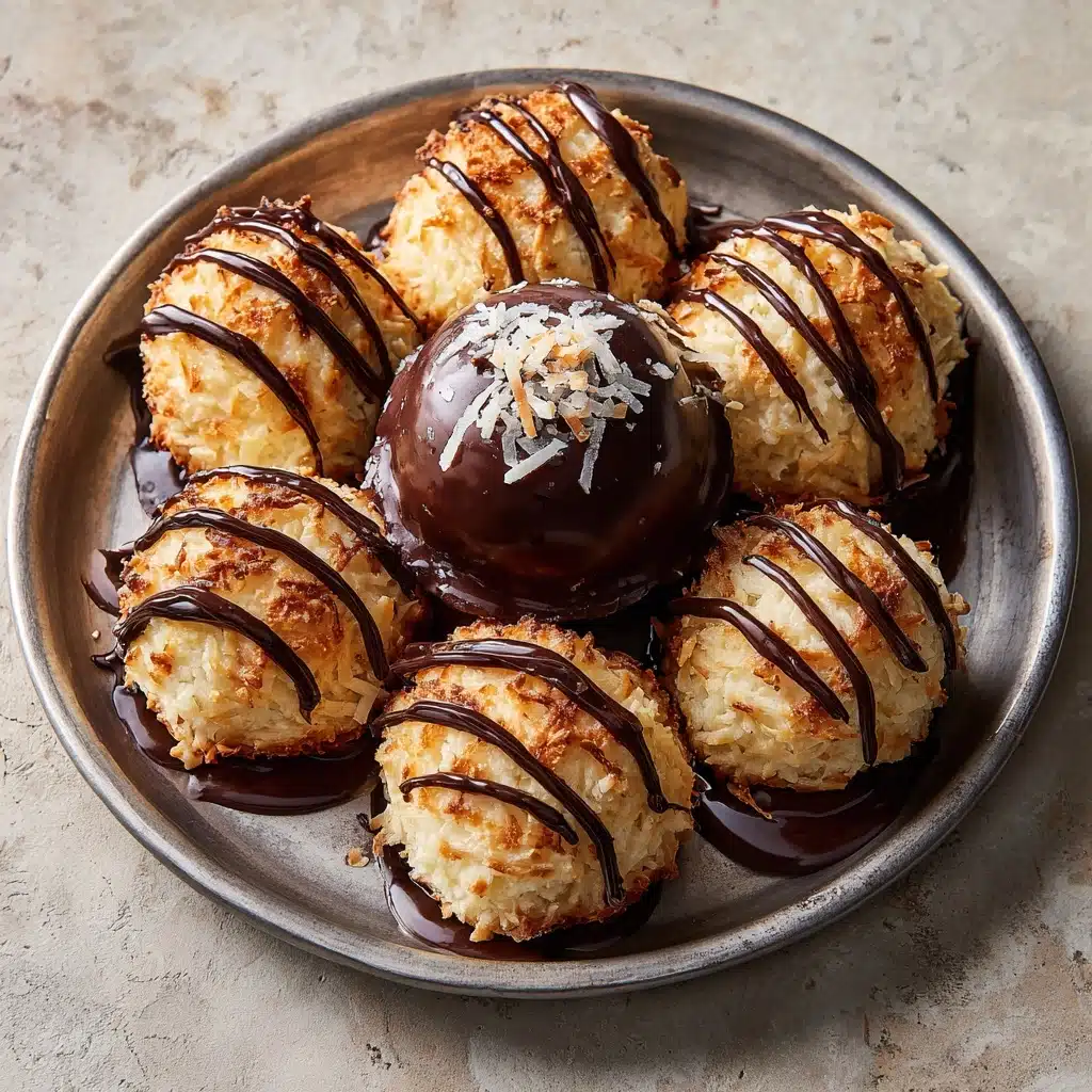 Coconut Dome with Chocolate Spread Recipe - Recipe Image