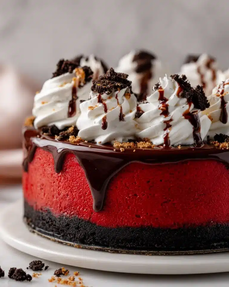 Vampire Bite Red Velvet Cheesecake Recipe