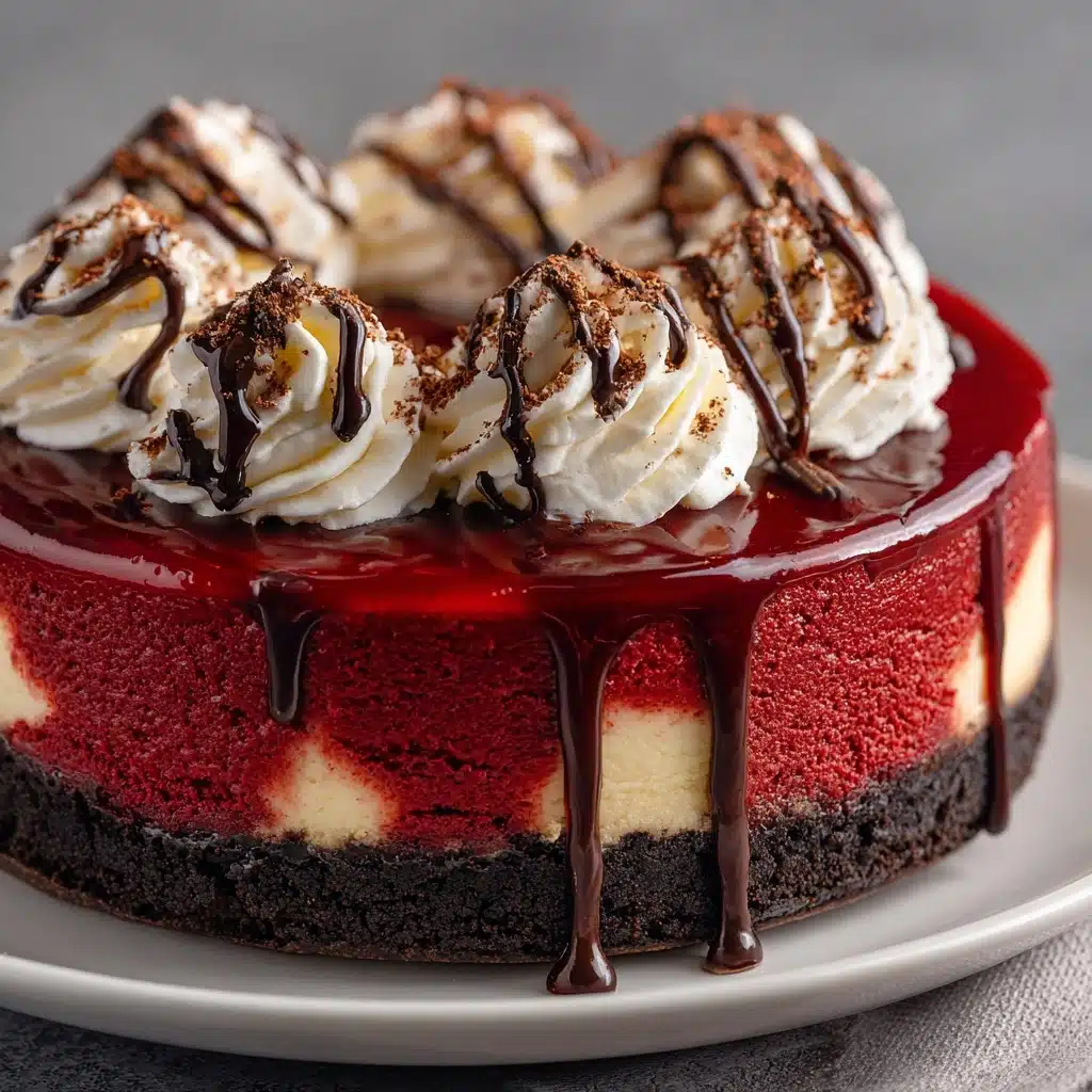 Vampire Bite Red Velvet Cheesecake Recipe - Recipe Image