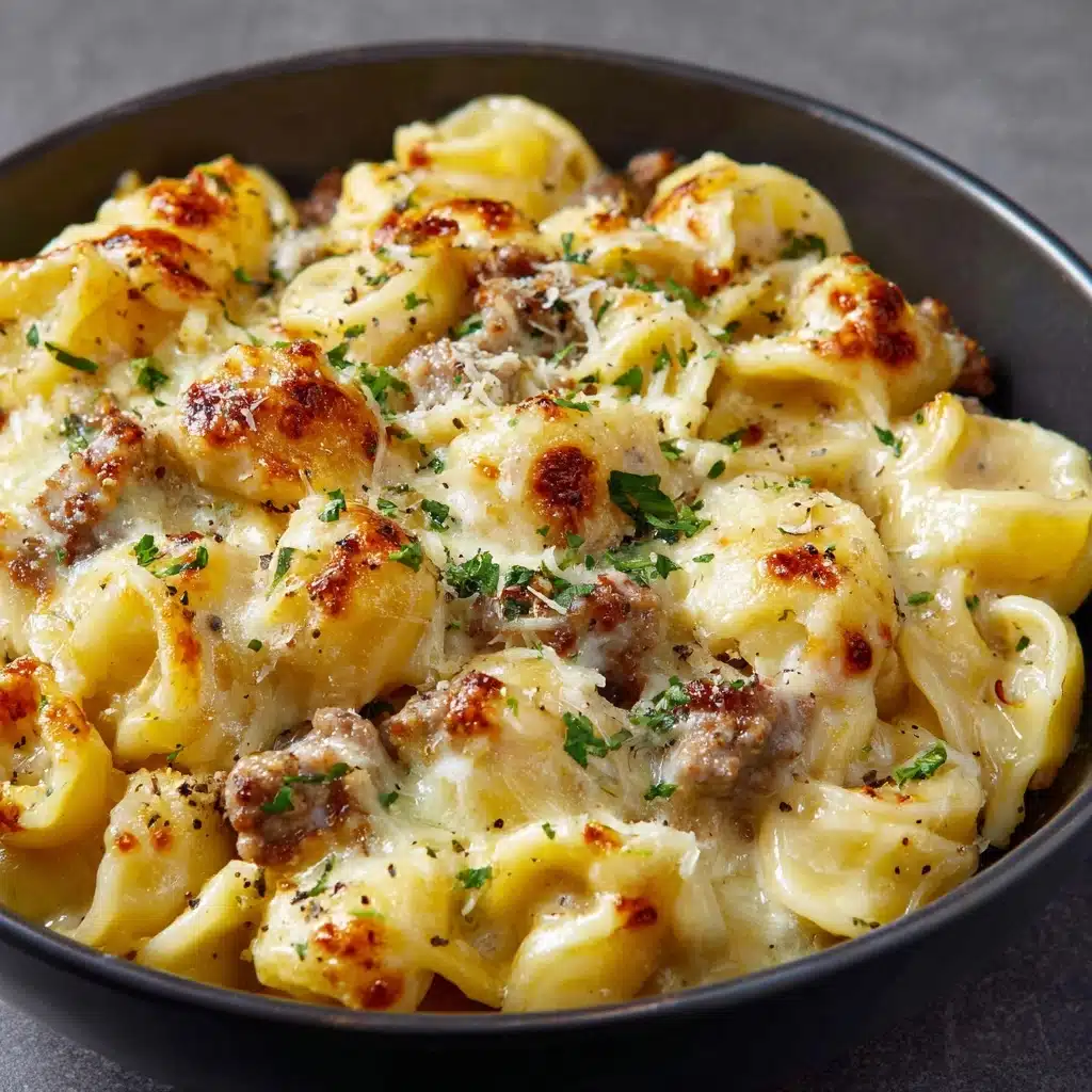 The Best Crockpot Garlic Parmesan Chicken Pasta Recipe - Recipe Image