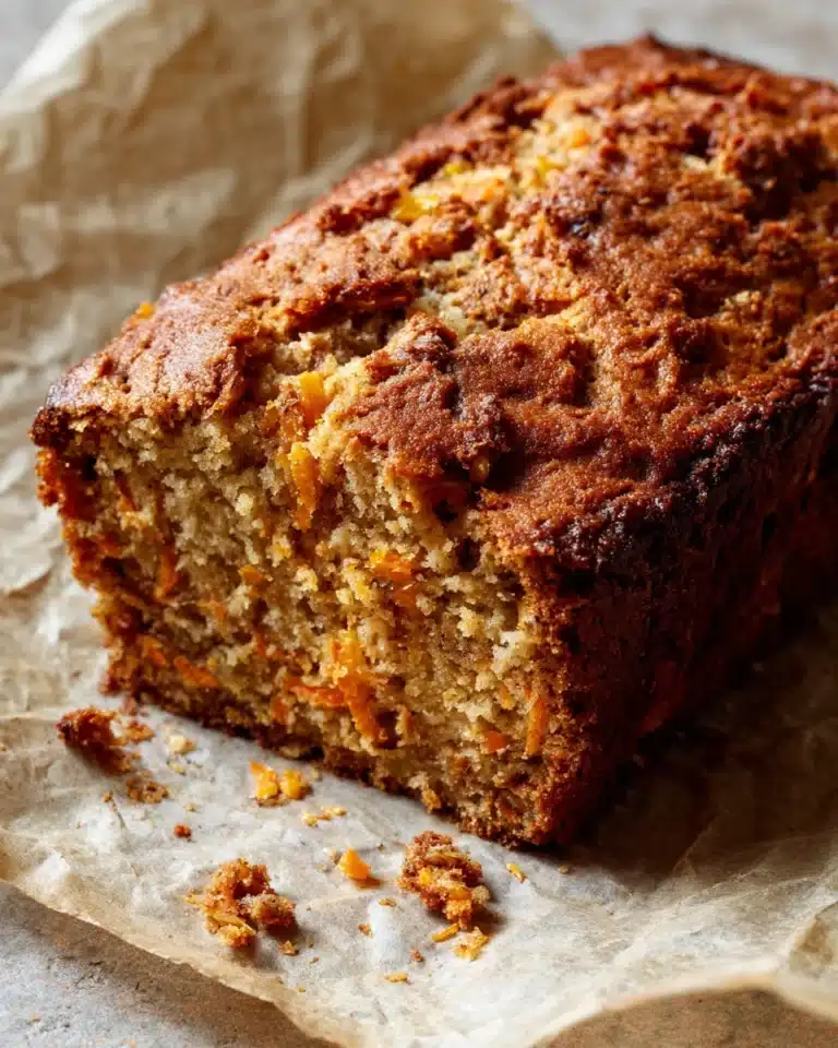Easy Flourless Oatmeal Carrot Cake Recipe