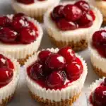 Mini Cherry Cheesecakes Recipe