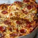 Pepperoni Pizza Lasagna Recipe
