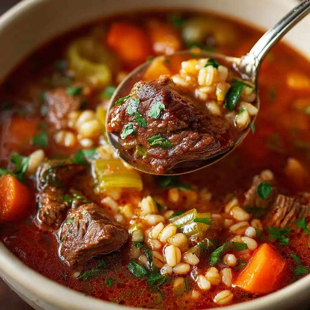 Beef Barley Soup Recipe - Recipe Image