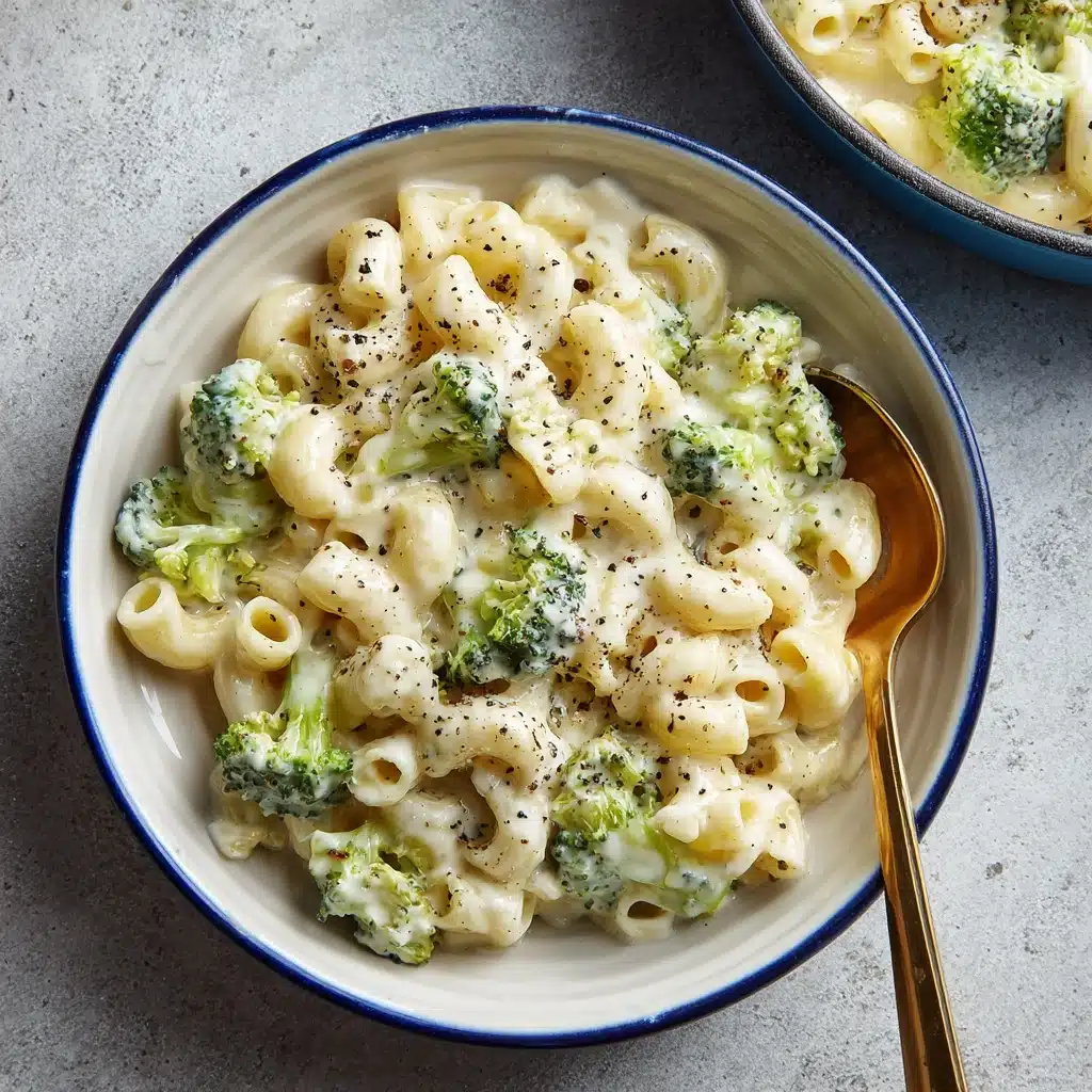 Cheesy and Creamy Broccoli Pasta Recipe - Recipe Image