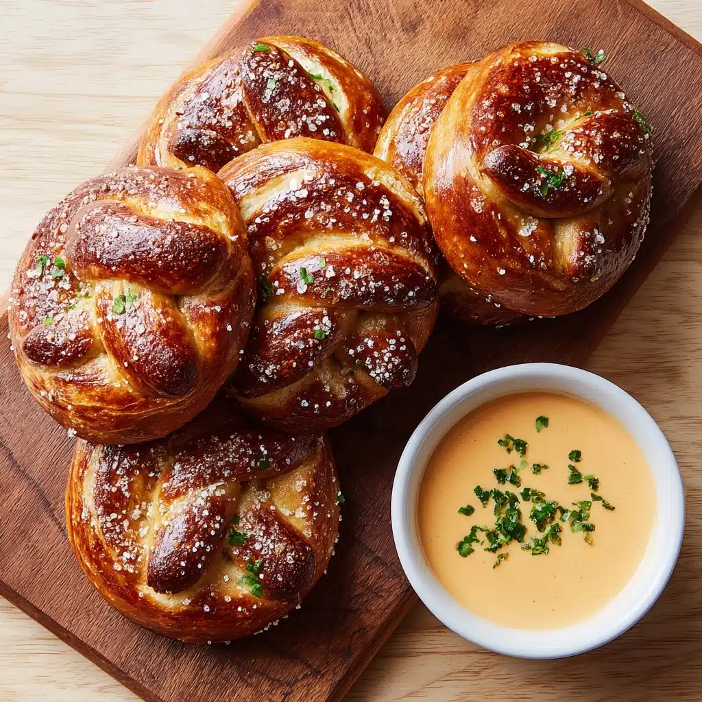 Homemade Soft Pretzels Recipe - Recipe Image