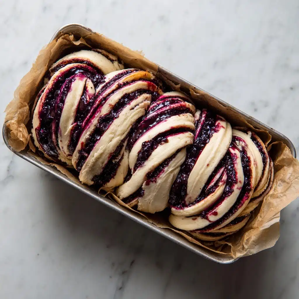 Blueberry Cream Cheese Babka Recipe - Recipe Image