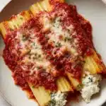 Spinach and Cheese Manicotti Recipe