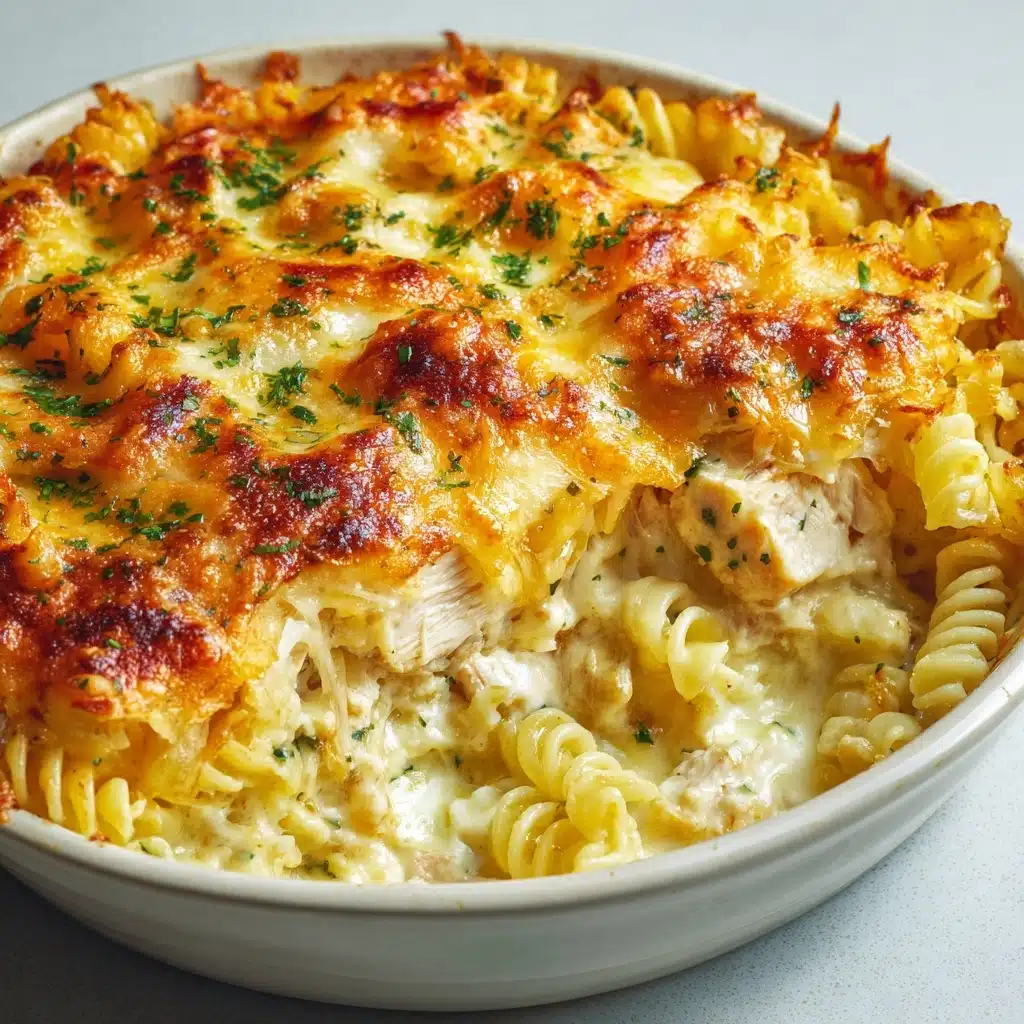 Cheesy Chicken Pasta Bake Recipe - Recipe Image