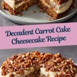 Carrot Cake Cheesecake Recipe – Easy Holiday Dessert Recipe
