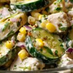 Street Corn Creamy Cucumber Salad Recipe