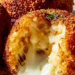 Cheesy Italian Arancini Balls Recipe
