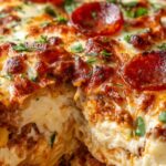 Pepperoni Pizza Lasagna Recipe