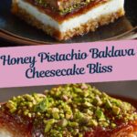 Honey Pistachio Baklava Cheesecake Recipe