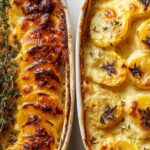 Cheesy Garlic Potatoes Gratin Recipe