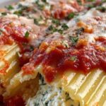 Spinach and Cheese Manicotti Recipe