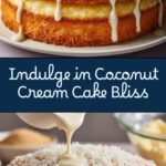 Coconut Cream Cake with Glaze Recipe