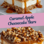 Caramel Apple Cheesecake Bars Recipe