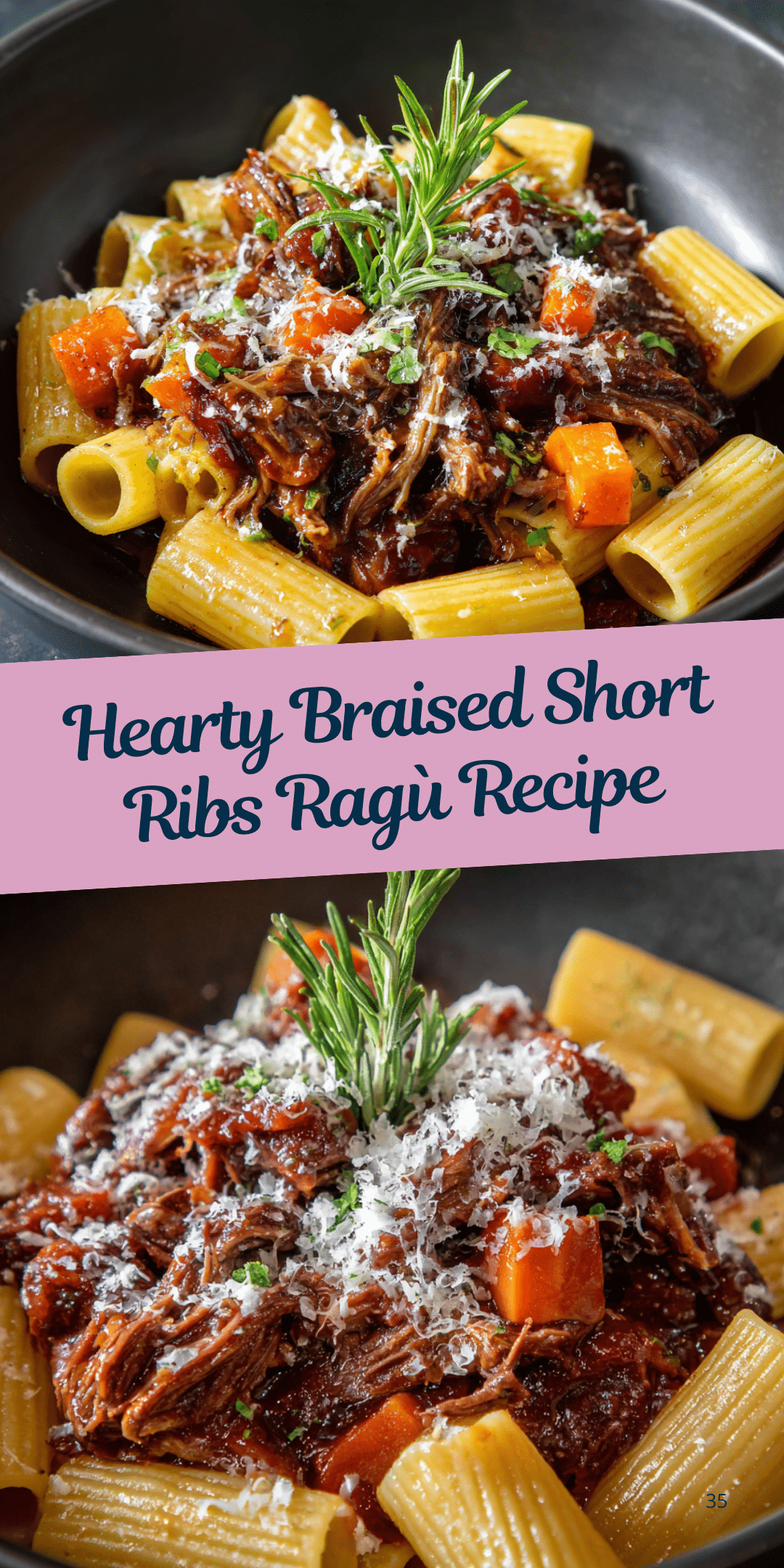 Shoert Rib Ragu Braised Short Ribs Ragu Recipe - Cozy Comfort in Every Bite