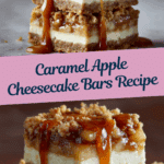Caramel Apple Cheesecake Bars Recipe