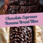 Chocolate Espresso Banana Bread Recipe