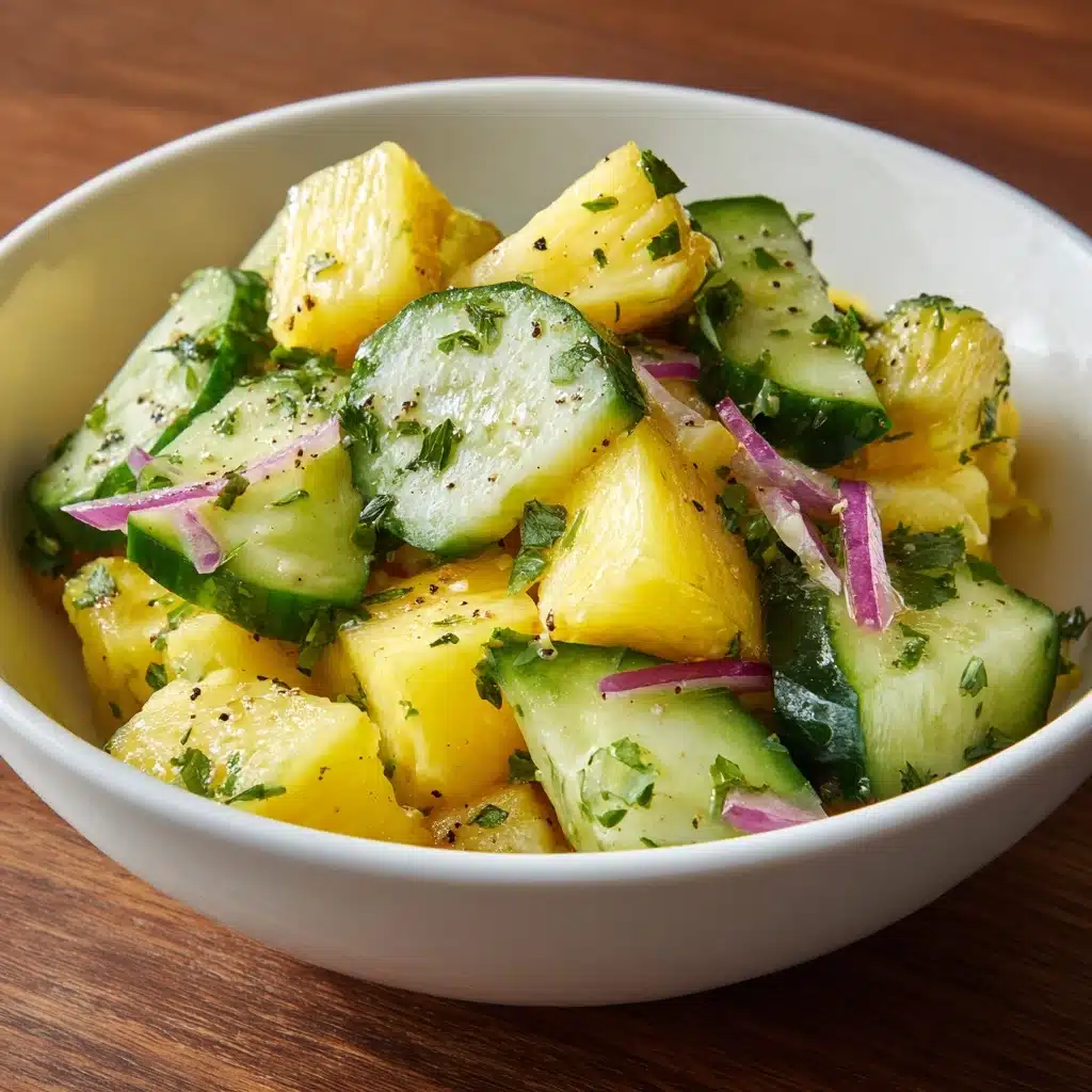 Pineapple Cucumber Salad Recipe is a refreshing delight Recipe - Recipe Image