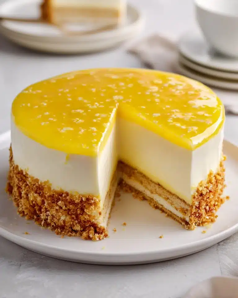 No Bake Passionfruit Cheesecake Recipe