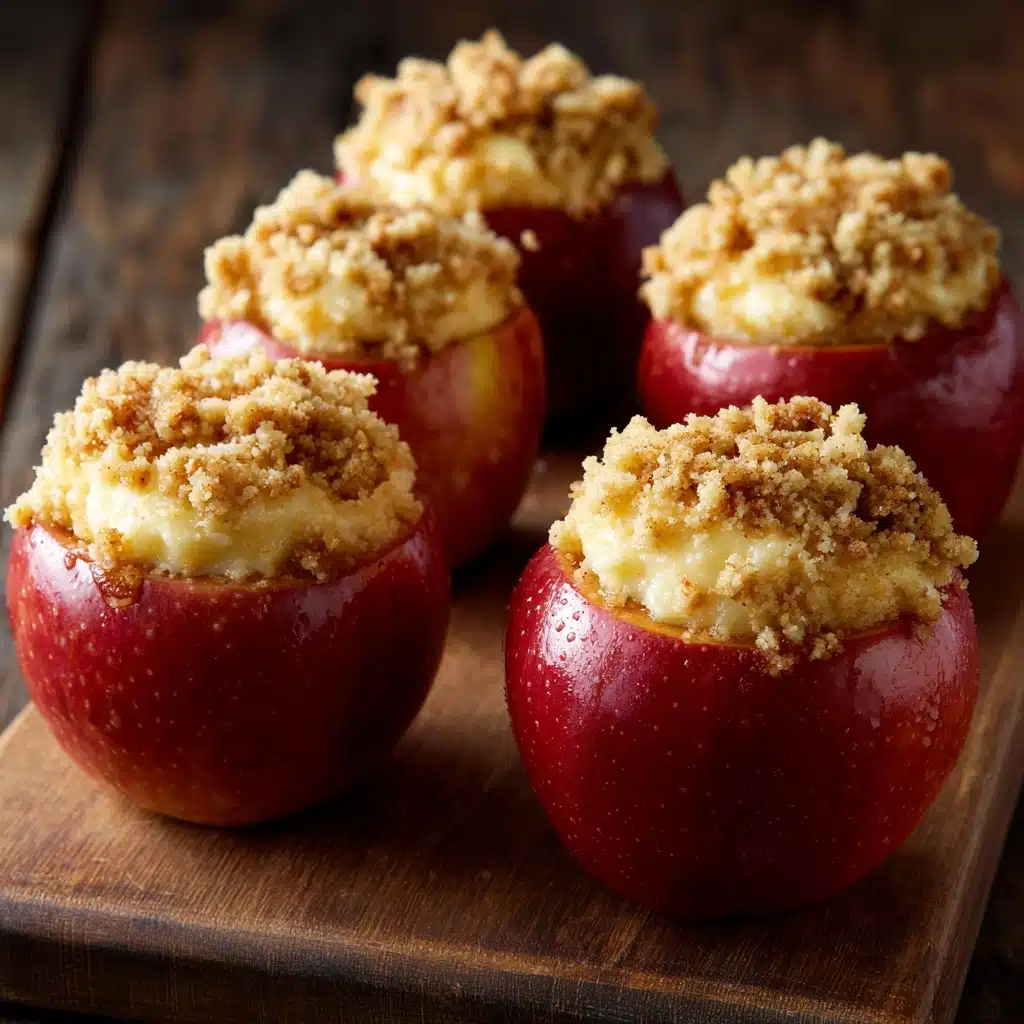 Cheesecake Stuffed Baked Apples Recipe - Recipe Image