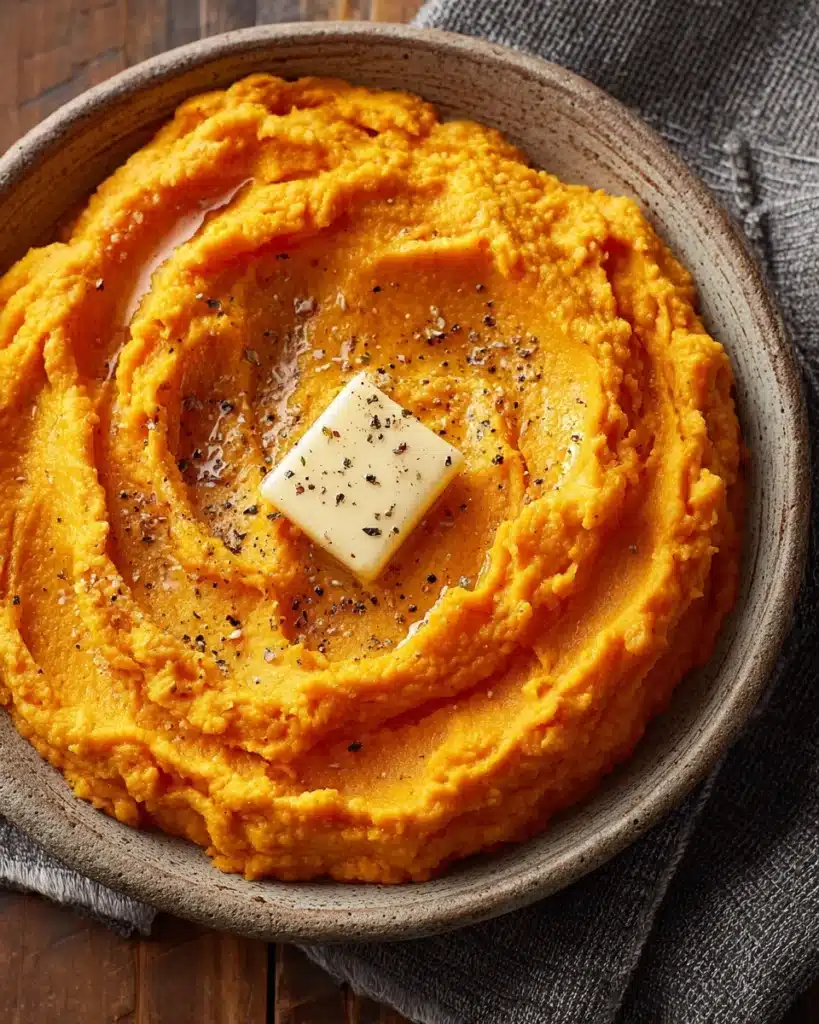 Honey Butter Mashed Sweet Potatoes Recipe