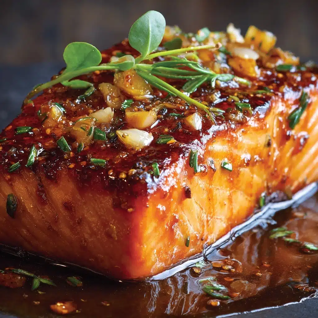 Salmon with Brown Sugar Garlic Glaze Recipe 5 Salmon with Brown Sugar Garlic Glaze Recipe - Recipe Image