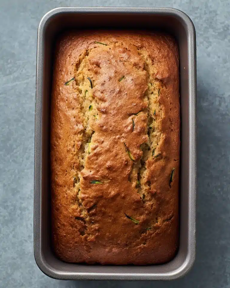 Savory Zucchini Cheddar Quick Bread Recipe
