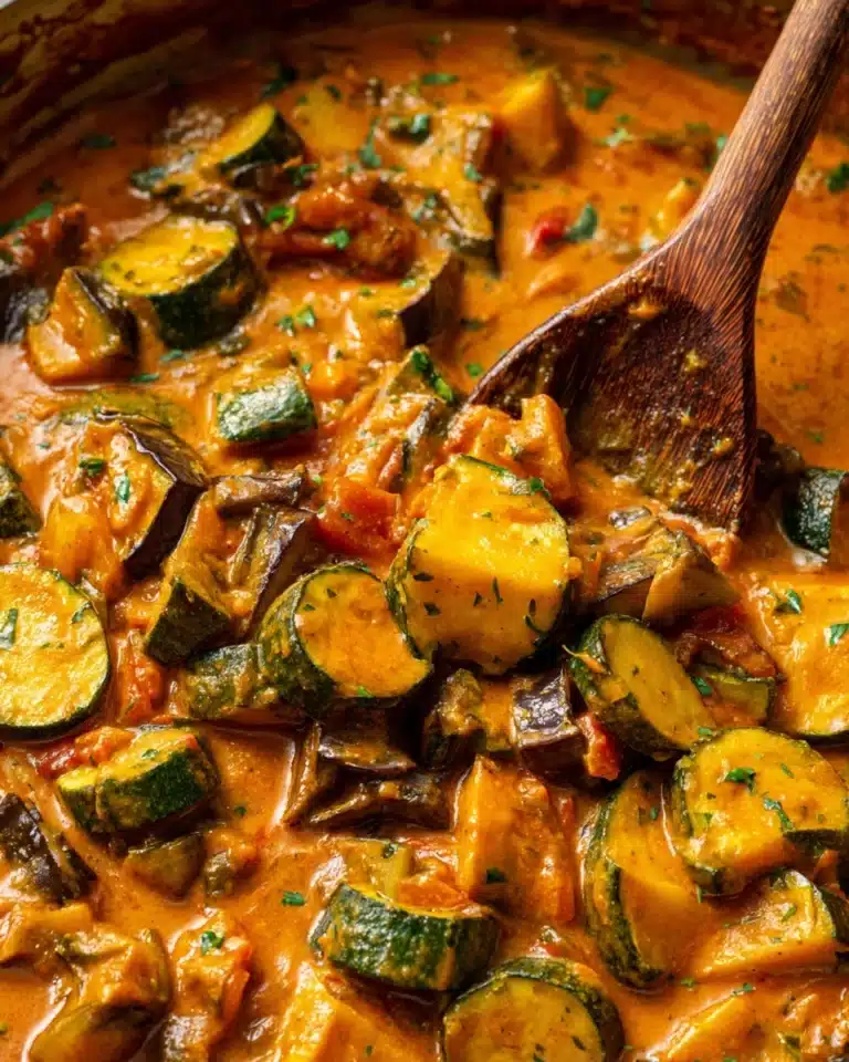 Creamy Zucchini Sauce Recipe