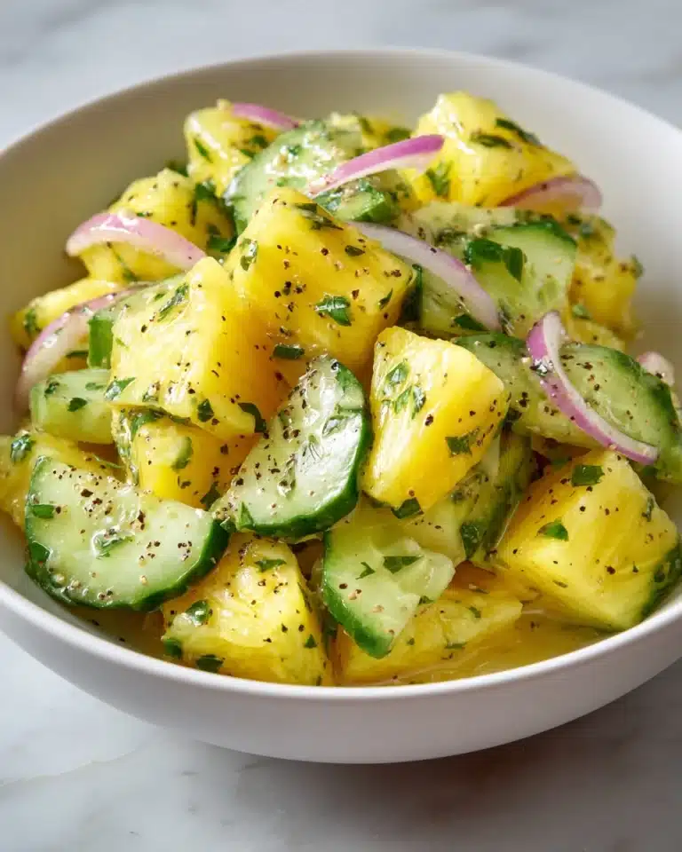Pineapple Cucumber Salad Recipe is a refreshing delight Recipe