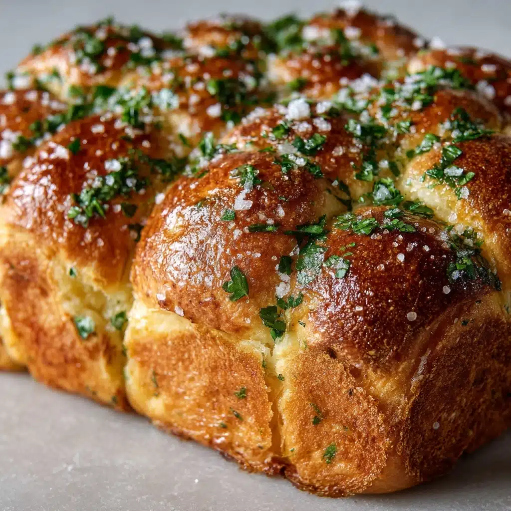 Pull Apart Garlic Bread Recipe - Recipe Image